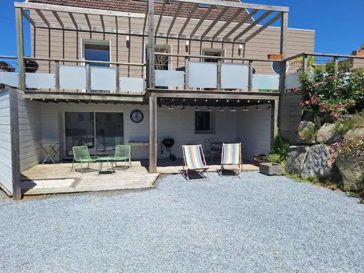 Appartement Moderne Avec Terrasse - Proche Mer 아공-쿠탕빌 외부 사진